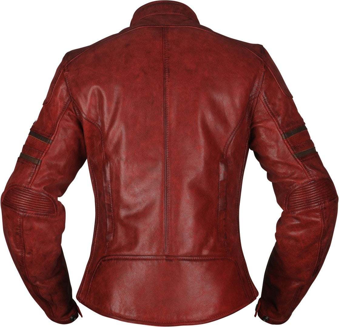 Modeka Iona Lady Red Leather Jacket - SpeedParts - Loja Online