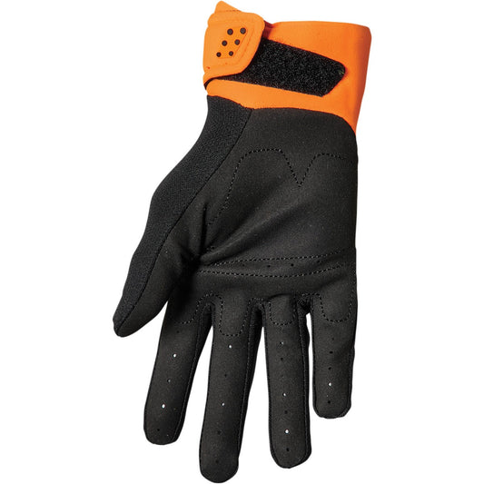 Thor Spectrum Orange / Black Glove - SpeedParts - Loja Online