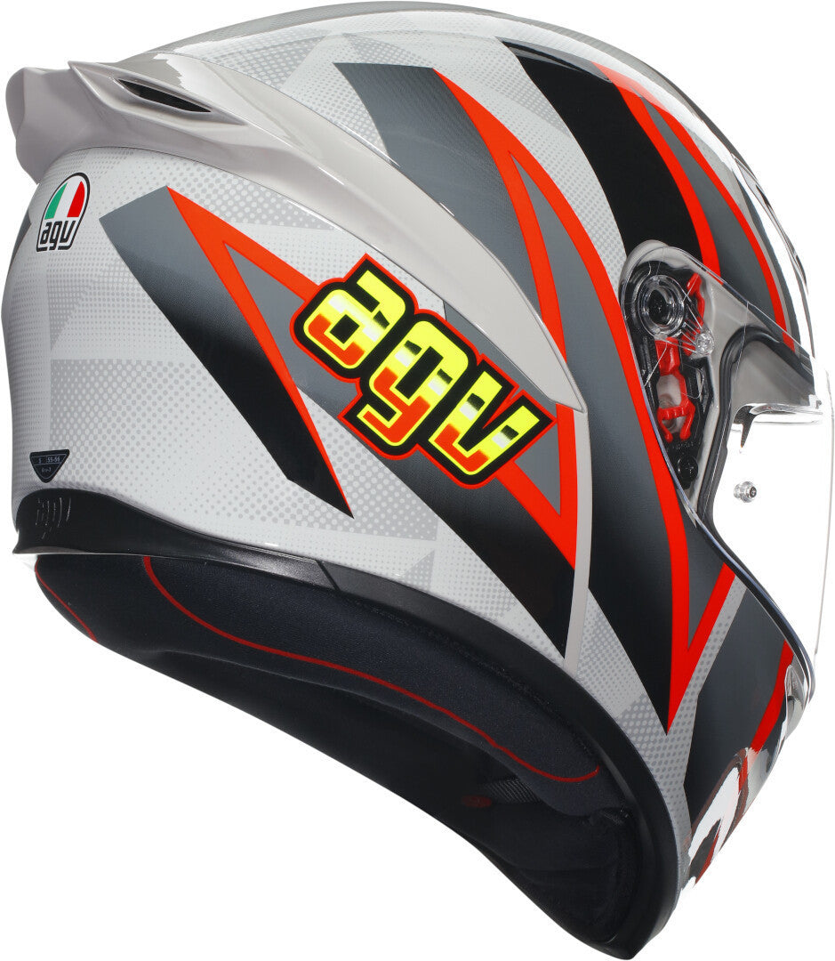 AGV K1 S E2206 Blipper Grey / Red - SpeedParts - Loja Online