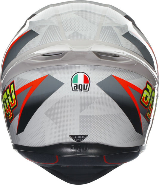AGV K1 S E2206 Blipper Grey / Red - SpeedParts - Loja Online