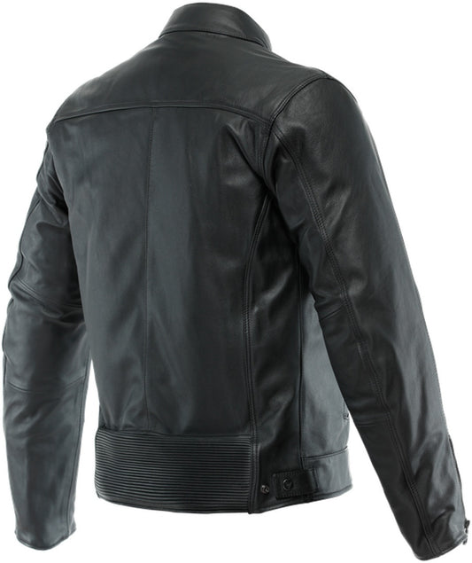 Dainese Zaurax Black Leather Jacket - SpeedParts - Loja Online