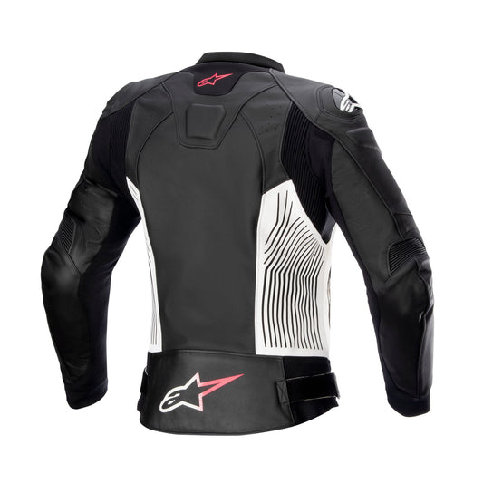 Alpinestars Stella GP Plus V4 Leather Black / White Diva / Pink Jacket - SpeedParts - Loja Online