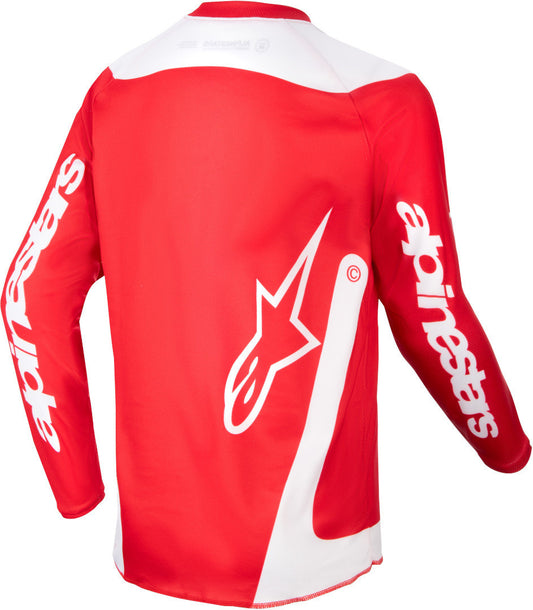 Alpinestars Junior Racer Lurv Mars Red / White Jersey - SpeedParts - Loja Online
