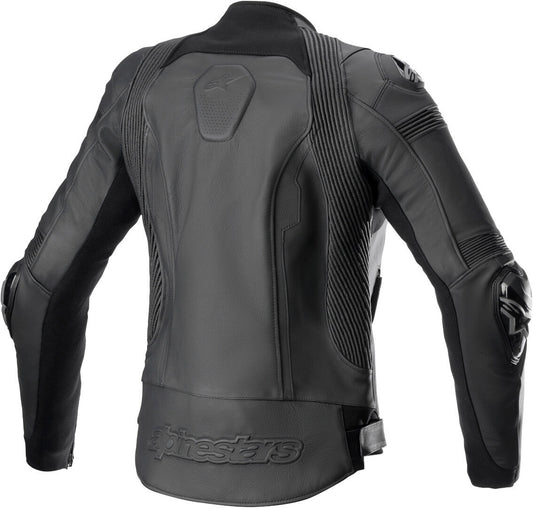 Alpinestars Stella Missile V2 Black / Black Leather Jacket - SpeedParts - Loja Online