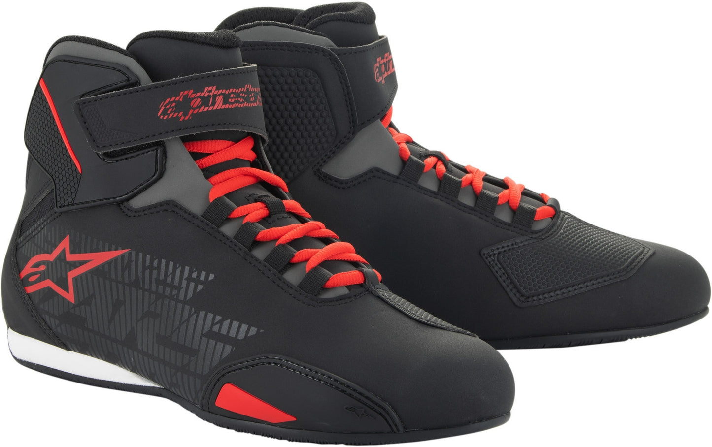 Alpinestars Sektor 2024 Black / Red Shoe - SpeedParts - Loja Online