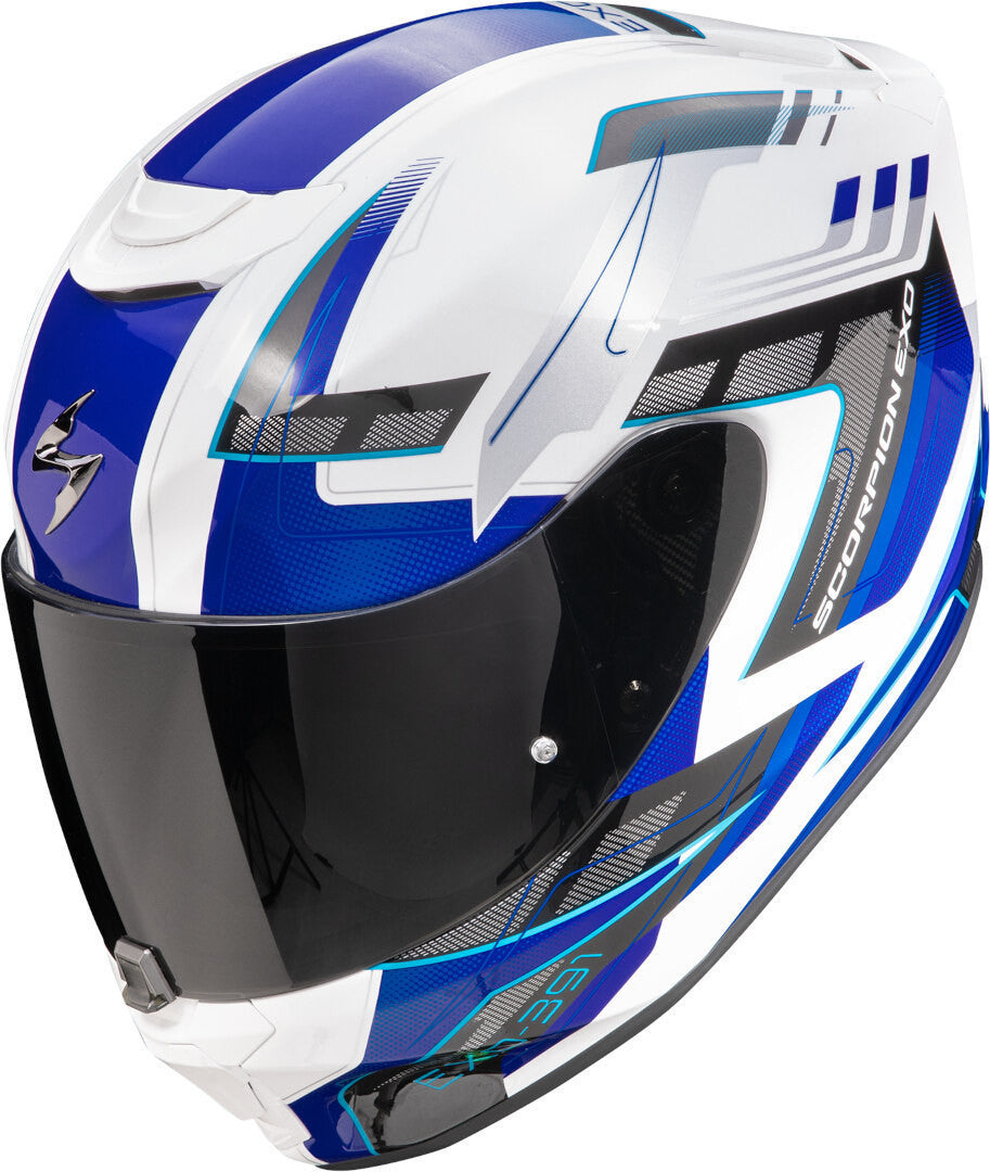 Scorpion Exo-391 Captor White/Blue - SpeedParts - Loja Online