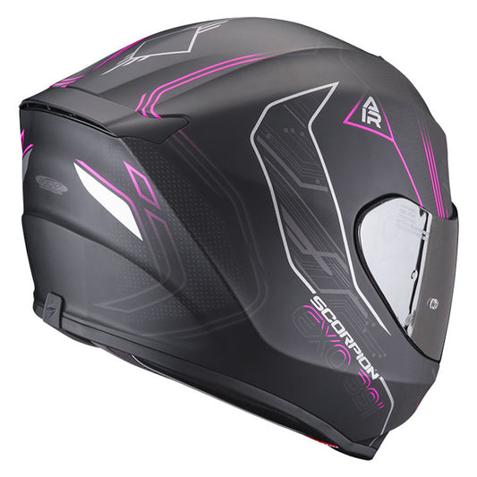 Scorpion Exo-391 Spada Matt Black / Pink - SpeedParts - Loja Online