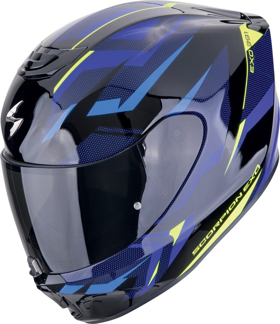Scorpion Exo-391 Aaxo Black/Blue - SpeedParts - Loja Online