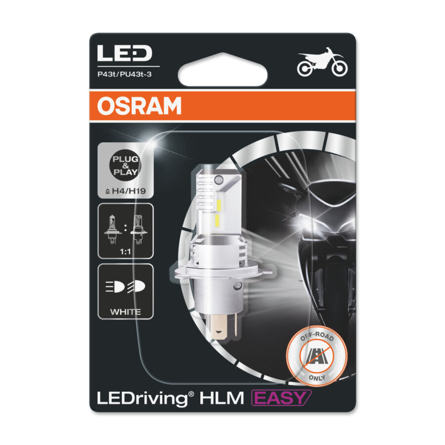 LAMPADA H4/H19 OSRAM LEDriving HLM EASY 12V 1UN - SpeedParts - Loja Online