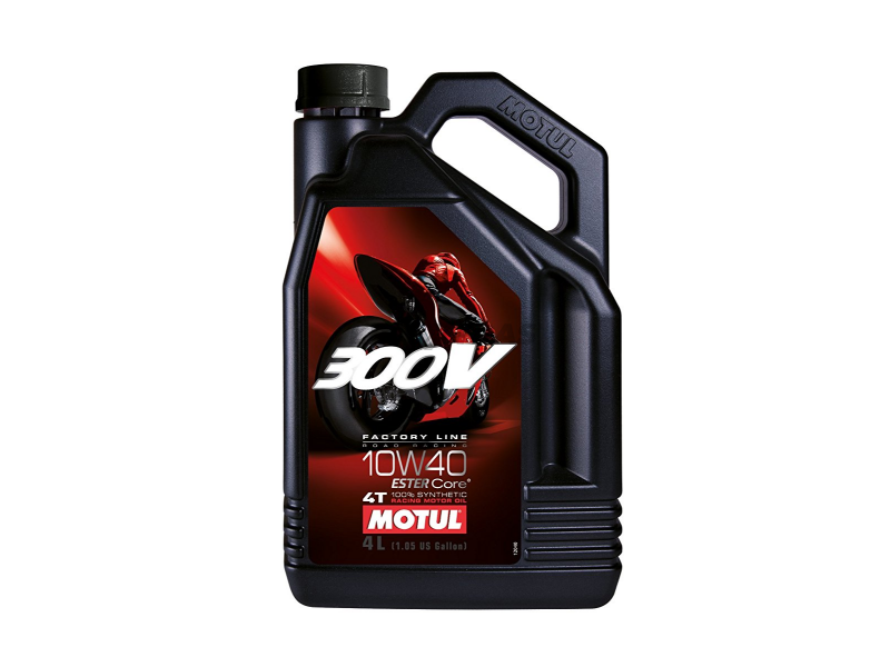 MOTUL ÓLEO 300V 4T FL ROAD RACING 10W40 4LT - SpeedParts - Loja Online