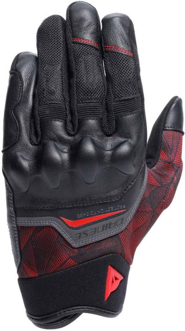 Dainese Ermex Black / Red Lava Gloves - SpeedParts - Loja Online