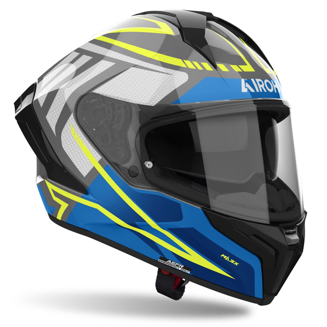 Airoh Matryx Rider Blue Gloss - SpeedParts - Loja Online