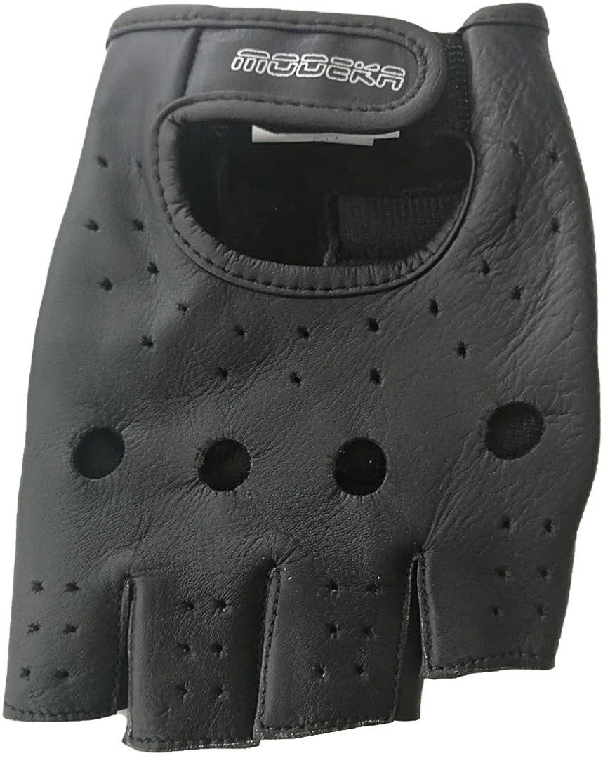 Modeka Highway Leather Black Gloves