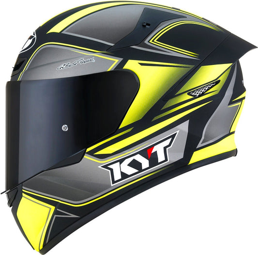 KYT TT-Course Tourist Matt Yellow Fluo - SpeedParts - Loja Online