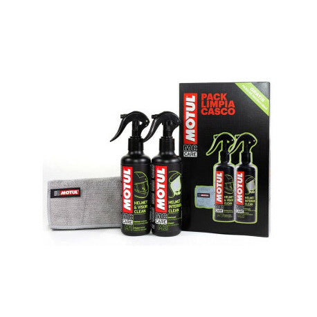 MOTUL KIT LIMPEZA CAPACETES (M1+M2) 2X250ml MC CARE - SpeedParts - Loja Online