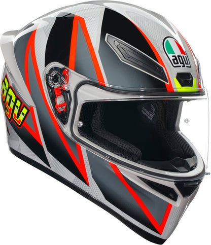 AGV K1 S E2206 Blipper Grey / Red - SpeedParts - Loja Online