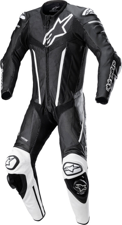 Alpinestars GP Plus V4 1PC Black / White Leather Suit - SpeedParts - Loja Online