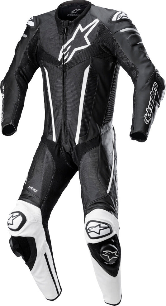 Alpinestars GP Plus V4 1PC Black / White Leather Suit - SpeedParts - Loja Online