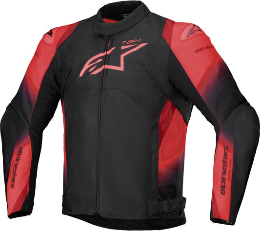 Alpinestars T-SP 1 V2 Waterproof Black / Red Fluo Jacket - SpeedParts - Loja Online