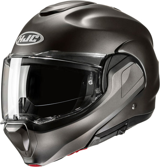 HJC F100 Solid Matt Titanium - SpeedParts - Loja Online