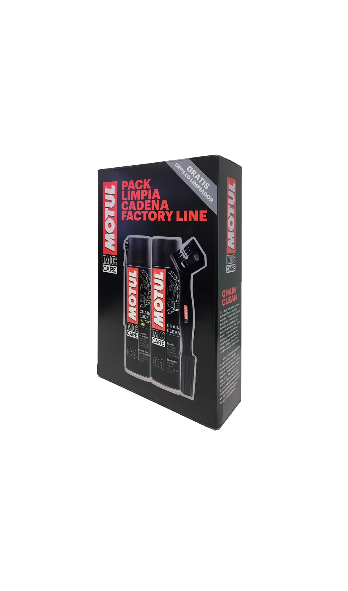 Motul PACK Manutenção Correntes FACTORY LINE (C1+C4) - SpeedParts - Loja Online