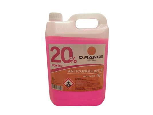 O.RANGE ANTICONGELANTE 5L 20% ROSA - SpeedParts - Loja Online