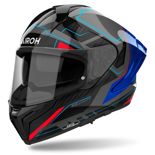 Airoh Matryx Rocket Blue / Red Gloss - SpeedParts - Loja Online