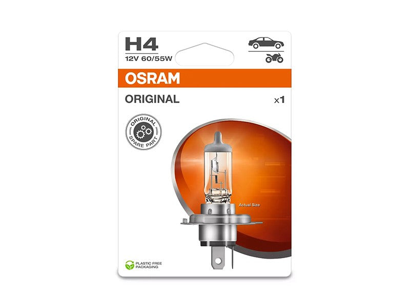 LAMPADA H4 OSRAM 12V 60/55W (BL 1) - SpeedParts - Loja Online