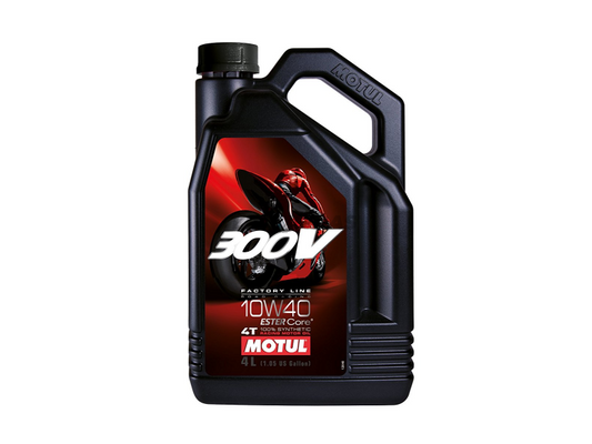 MOTUL ÓLEO 300V 4T FL ROAD RACING 10W40 4LT - SpeedParts - Loja Online